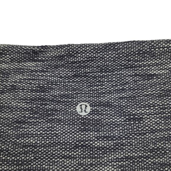 Lululemon Wunder Under Pant Blurry Belle Battleship Black Leggings Size 6 - Picture 2 of 4